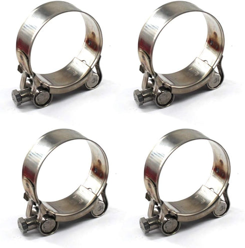 304 Stainless Steel T-Bolt Clamp, 23-25mm Hose Clamps