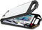 Sunnyclip Storage Clipboard with Handle, Heavy Duty Plastic Compartment for 200 Letter Sized Paper, Portable Office