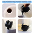 pndbnq 4pcs 1 Inch 6.25mm Small Swivel Caster Wheels Locking Casters Diameter Straight Stripes Stem Easy Clip on