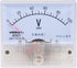 uxcell DC 0-100V Analog Panel Voltage Gauge Volt Meter 85C1, 2.5% Error