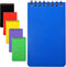 Spiral Notebook, 6Pcs Small Notebooks, Pocket Notebook, 3" x 5", Top-Spiral Notepads, 75 Sheets Per Notebook
