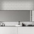 White Vinyl Wall Tile Transfers Brick Sticker for Home Decor, 27Pcs, 8x4Inch/20x10CM, Peel&Stick Self-Adhesive
