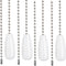 Gosknor 4pcs Ceiling Fan Chain Extenders, 12.68in Light Pull Chain Extension Wooden Beaded