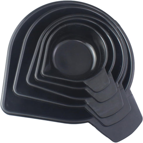 FDXGYH 5 Pcs Plastic Weighing Dishes with Narrow Spout for Food and Laboratory Supplies