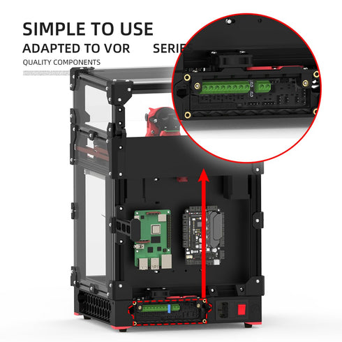 1 0 2.4 V2.4 3D 3D Piece New Version Klipper Expander Expansion Board Accessories Compatible with Voron Printer DIY
