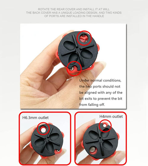 13-in-1 Mini Combination Ratchet Screwdriver, Multi-Bit Outdoor Tool Set, Easy to Carry for Many Purposes