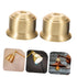 2pcs Tofficu Brass Lamp Cup Floor Light Socket Chandelier Socket Cover Pendant Lamp Parts Lamp Socket Sleeve DIY Lamp