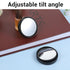 Aeaocvo 2 2.2 Inch PCS Desk Mirror Office Cubicle, Adjustable Cubicle Mirror to See Behind You, Removable Computer