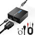 Tihokile 192KHz ARC Audio Extractor, HDMI ARC to Toslink/Optical+3.5mm AUX Output, HDMI to