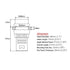 uxcell 2Pcs Red Indicator Light AC/DC 110V - 22mm Panel Mount for Electrical Control Panel, HVAC