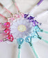 Diamond Pens Pack of 4, Cute Retractable Ballpoint Pens with Rhinestones, Crystal Bling, Blue Gel Ink for Women Gifts