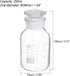 PATIKIL 250mL Reagent Media Bottle, 1Pcs Round 3.3 Borosilicate Glass Graduated Storage Bottle with Clear Cap