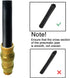 Push to Connect Fittings 1/4 Inch Tube OD Pneumatic Fittings for Air Compressor Quick Connect