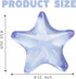 Elbow Gel Wrist Rest for Keyboard and Mouse Transparent Blue Sea Star Pad Cushion Ergonomic Cute Clear Cool Mouse Wrist