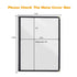 2Pack 8.5x11 inch 16 (8 Menu Covers - View Clear PVC Menu Covers Waterproof, Stain Resistant & Reusable Restaurant Menu
