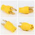 NEMA 14-50P to 5-15R 5-20R 6-15R 6-20R Compact 240V 50 Amp to 240V 15 Amp 20 Amp Female Receptacle Adapter