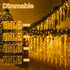 306LED 25FT, 11 Ollny Icicle Lights for Outside Color Changing Christmas Light with Remote Modes Timers Waterproof