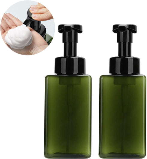 Herb Life 2 Clinic17 oz PCS-Foaming Soap Dispenser, Hand Soap Dispenser, Refillable Foam Liquid Hand Soap Empty Plastic