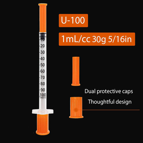 1mL 30G 5/16in, 100PACK Lab Refilling Supplies, Industrial Measurement, Individually Wrapped