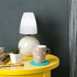 2pcs NOLITOY White Plastic Lamp Shades Middle Easy Installation Lamp Covers for Socket Desk Home Hotel Use