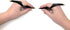 Grandee Ring Ergonomic Ball Point Pen with 2 Refills (Black Ink)