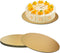 4 Pack Cake Boards, Golden Round Cake Circles, 10 Inch Cake Base Cardboard for Baking Cake, Gold