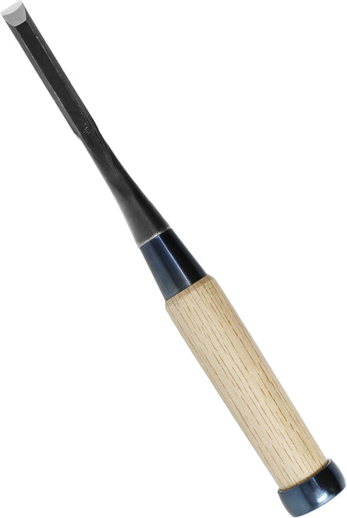 KAKURI Japanese Mortise Chisel for Woodworking 3/8" (9mm), Made in JAPAN, Wood