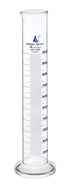 EISCO Graduated Cylinder, 1000ml - Class A Tolerance, Round Base, Blue Graduations, Borosilicate Glass