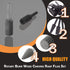 Rongon Carbide Burr Set, 11Pcs Rotary File Burr Cutter for Woodworking, 1/4 Inch Shank for DIY Carving