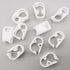 10PCS Hose Flow Control Clamp, 4 Grades Adjustable Laboratory Plastic Tubing Clip for Industrial Pipe Pinch Valve