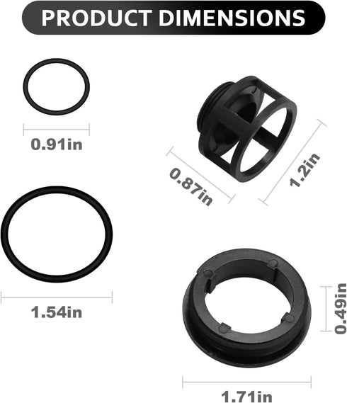 Backflow Preventer Seat Repair Kit, 3/4"-1" for Zurn Wilkins 975XL and 975XL2