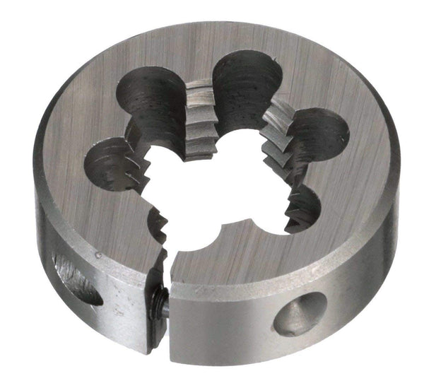 Drill America #5-40 13/16" OD High Speed Steel Round Adjustable Die, DWT Series - DWTH1316-540