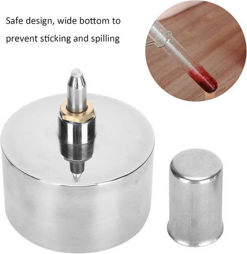 400ml Stainless Steel Alcohol Lamp Burner, Thickened Explosion-Proof Laboratory Chemistry Heating Lamp