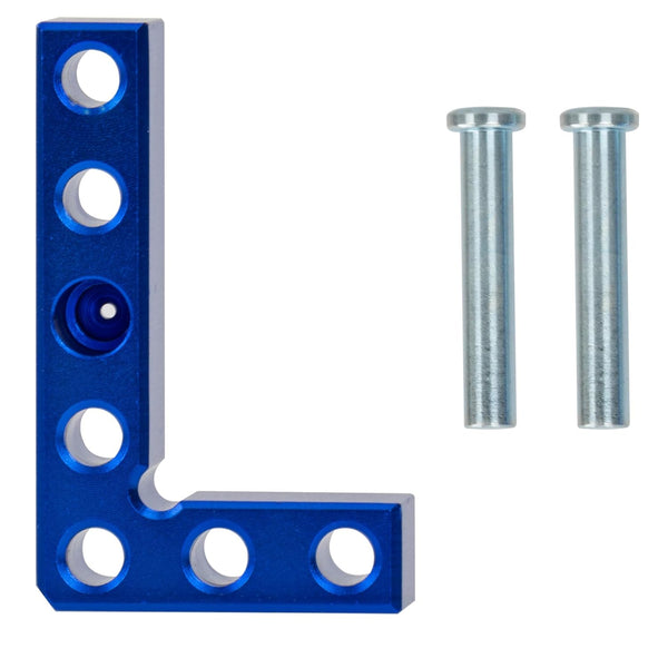 Mini Small Square Center Finder, 90 Degree Precision Measuring Tool, Woodworking Machinist Square Gauge for Layout