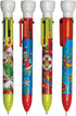 Raymond Geddes Grinch 6 Colored Pens with Stamper, Pack of 12