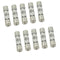 10 Pcs 15A 250V Ceramic Fuse, 6x25mm Cartridge Fast Blow Tube for Power Strip Circuit Repair