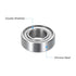 uxcell 5pcs MR126ZZ Miniature Deep Groove Ball Bearings - 6x12x4mm for Electric Motor and Home Appliances