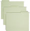 Smead Erasable FasTab Hanging File Folder, 1/3-Cut Built-in Tab, Letter Size, Moss, 20 per Box (64032)