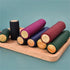 hougna 500pcs Heat Shrink Film Sealing Cap Wine Bottle Film Wine Heat Shrinkable Cap(Rose Red)
