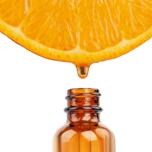 1oz Amber Glass Bottles for Essential Oils, Pack of 12 with Glass Eye Dropper