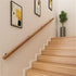 Generic (1ft-20ft) 1ft/30cm) Non-Slip Handrails - Stair Handrails, Complete Kit, Corridor Support Rod, Wood Stair