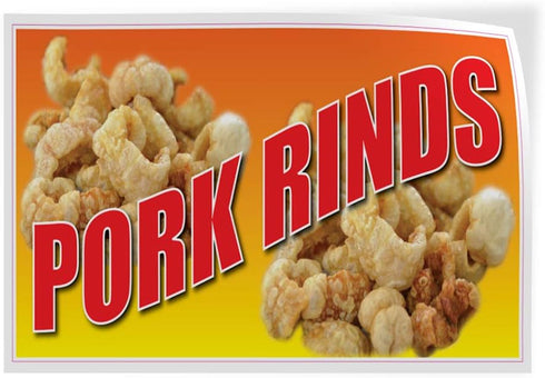 Fastasticdeals Decal Stickers Multiple Sizes Pork Rinds Restaurant Cafe Bar A Industrial Vinyl
