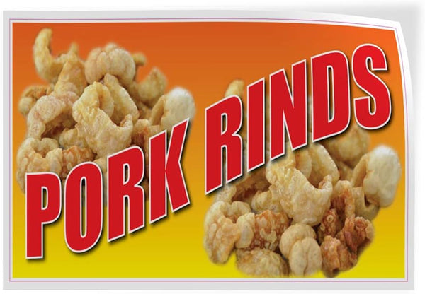 Fastasticdeals Decal Stickers Multiple Sizes Pork Rinds Restaurant Cafe Bar A Industrial Vinyl