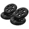 LIFKOME 4pcs Replacement Shopping Cart Wheels Plastic Stem Casters for Grocery Trolley and