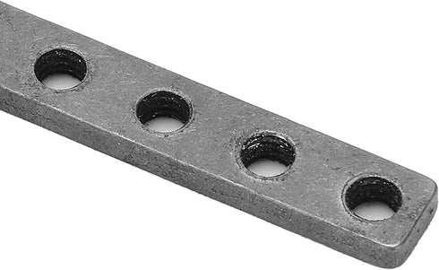 Mending Plates 2Pcs in 1 Bag: Threaded Plate, 5 Holes High Accuracy Rustproof M4 Thread for Robotics Field