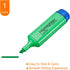 PATIKIL Highlighter Pen, 4 Pack, Water Based Broad Tip Writing Marker Pens for Office and Home Daily Use