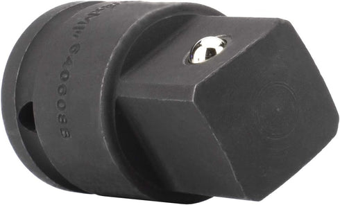 Genius Tools 3/4" Drive Impact Adapter with Steel Ball, 3/4"F 1"M, Cr-Mo Steel