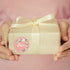 Floral Stickers - 1'' 25mm Adhesive Labels, 1000pcs Decorative Envelope Seal Stickers for Gifts