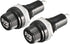 uxcell 2pcs AC 10A 250V 5mm x 20mm Black Electrical Panel Mounted Screw Cap Fuse Holder