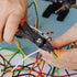 Wire Crimper Tool, Crimping Pliers for Electrical Stripping 12-20mm AWG Wire, Household and Industrial Use